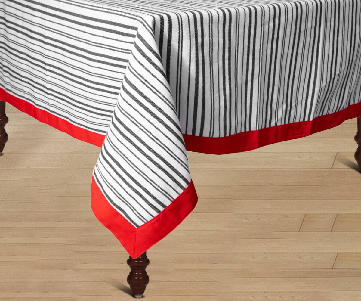 Cloth Tablecloths - Striped Tablecloth