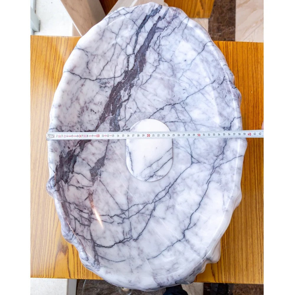 New York Marble Artistic Vessel Sink Polished (W)16