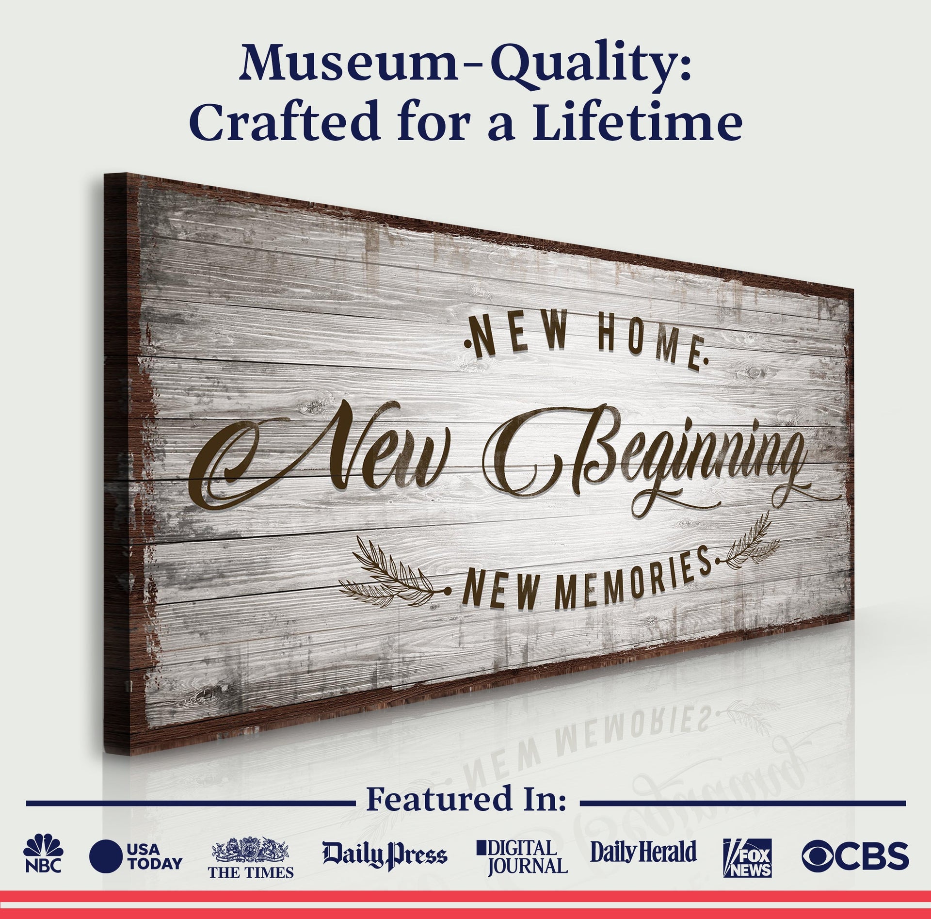 New Home, New Beginning Sign IV