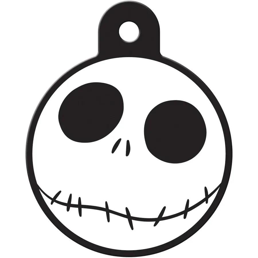 Disney Jack Skellington Pet ID tag large circle - Gifts for You 'n Me
