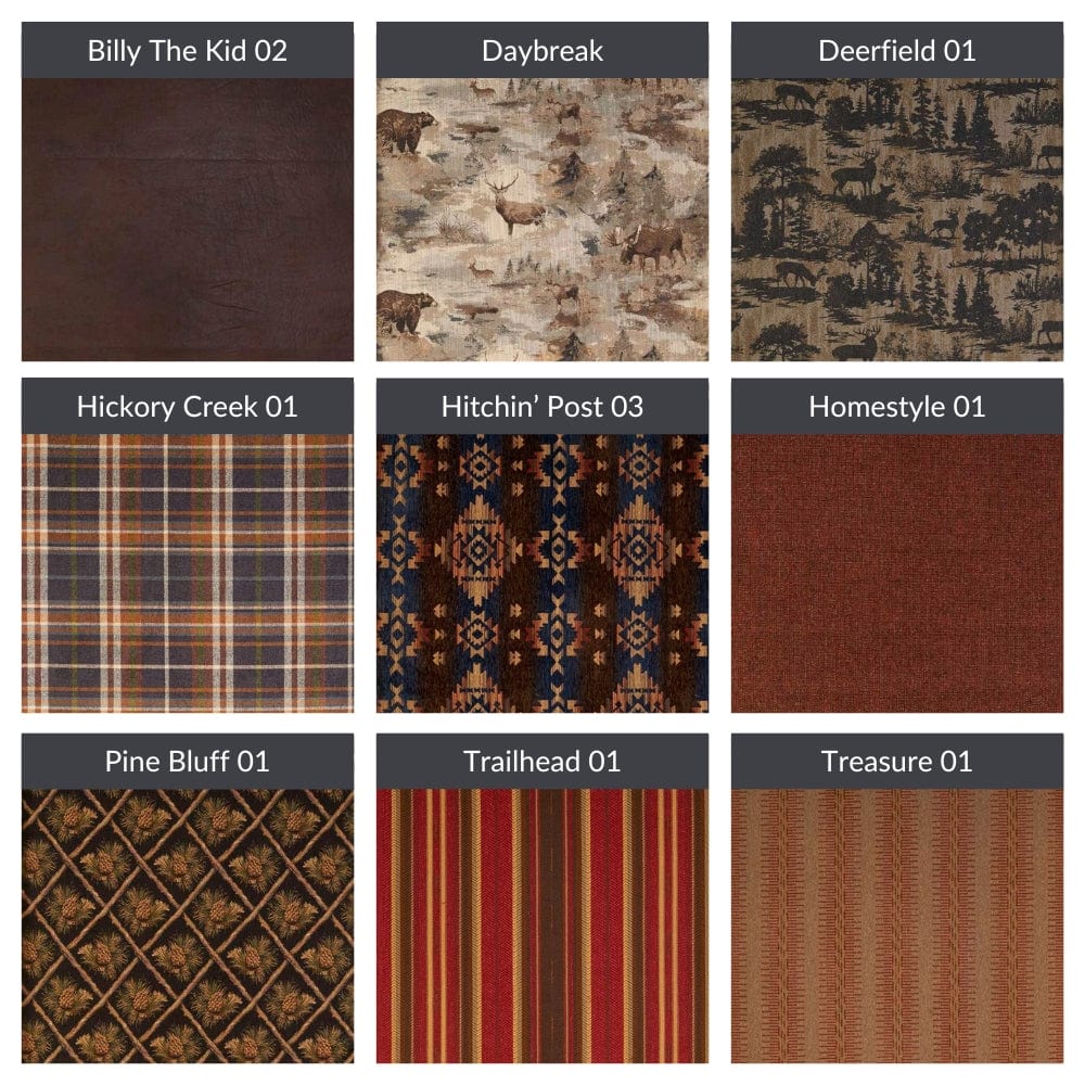 Barnwood Colonial Swivel Barstool