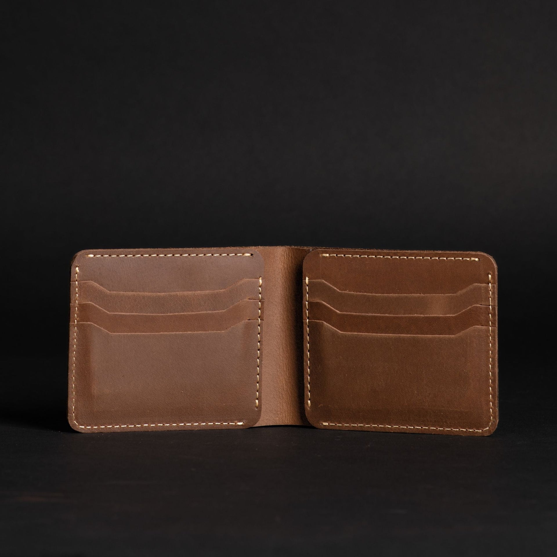 The Keystone Wallet - Olive Green Full-Grain Leather Wallet NAB Leather