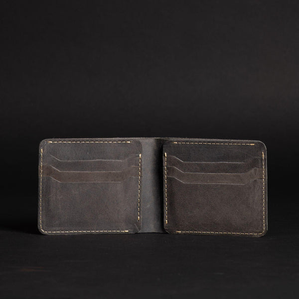 The Keystone Wallet - Burgundy Full-Grain Leather Wallet