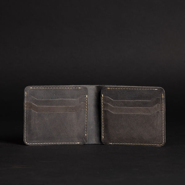 The Keystone Wallet - Burgundy Full-Grain Leather Wallet