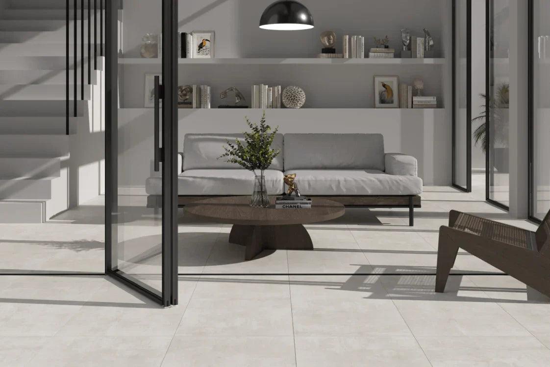 Nexos White Outdoor Porcelain Pavers 24