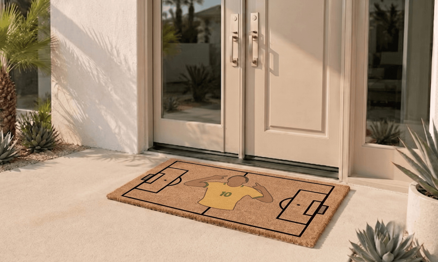 Number 10 Celebration Coir Mats