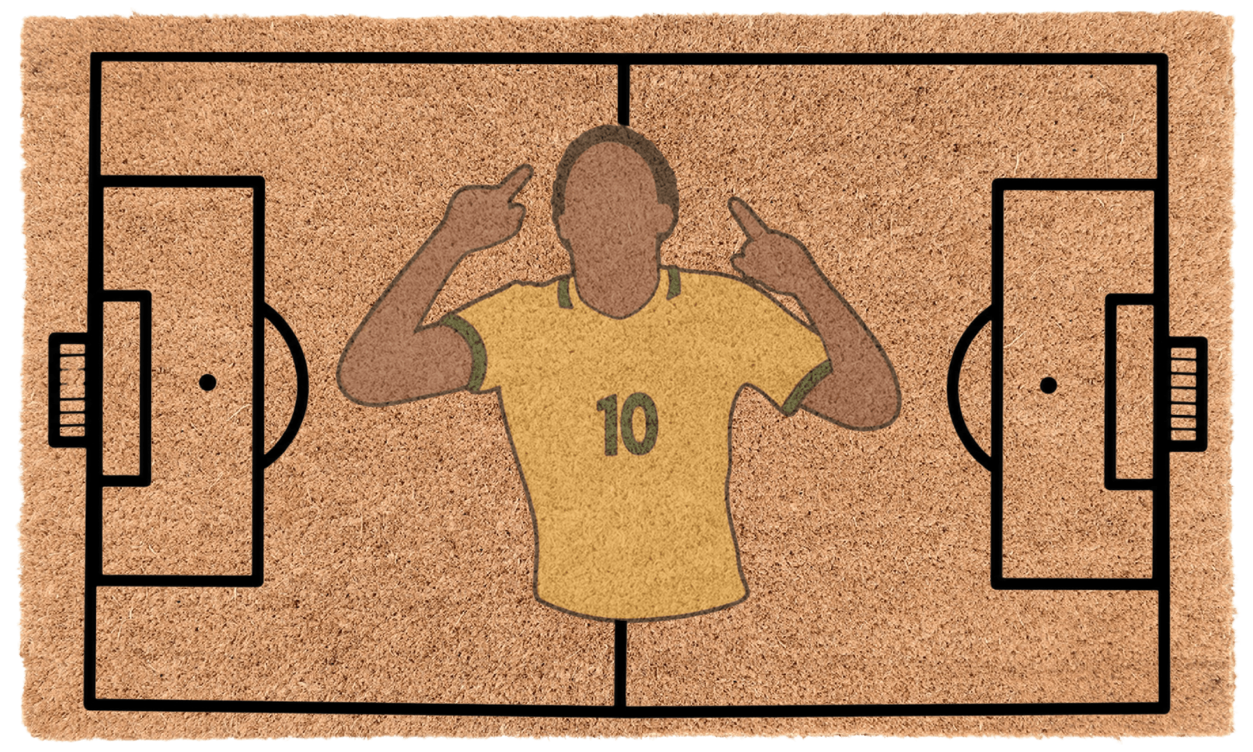 Number 10 Celebration Coir Mats