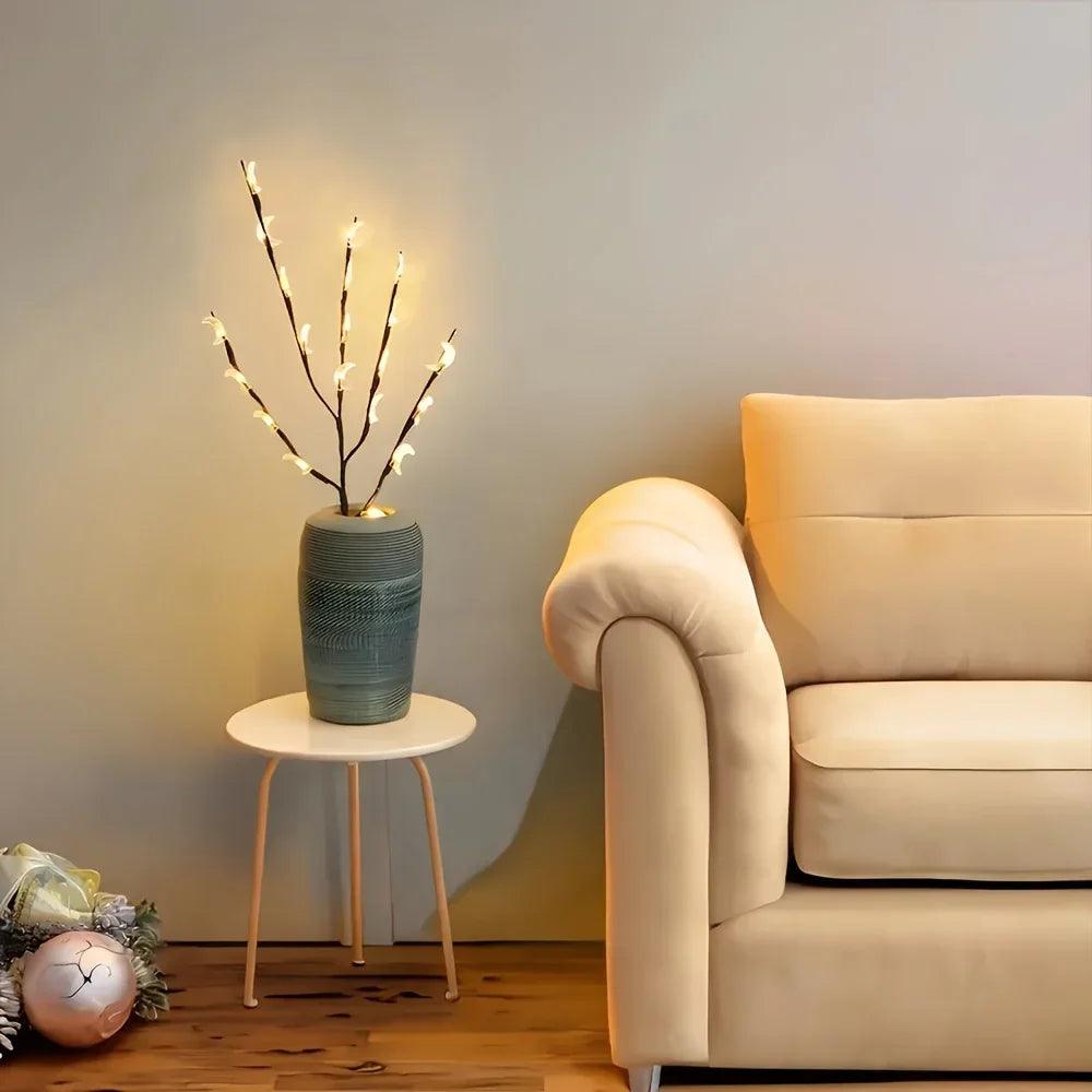 Night Light - 20 LED Plastic Branch