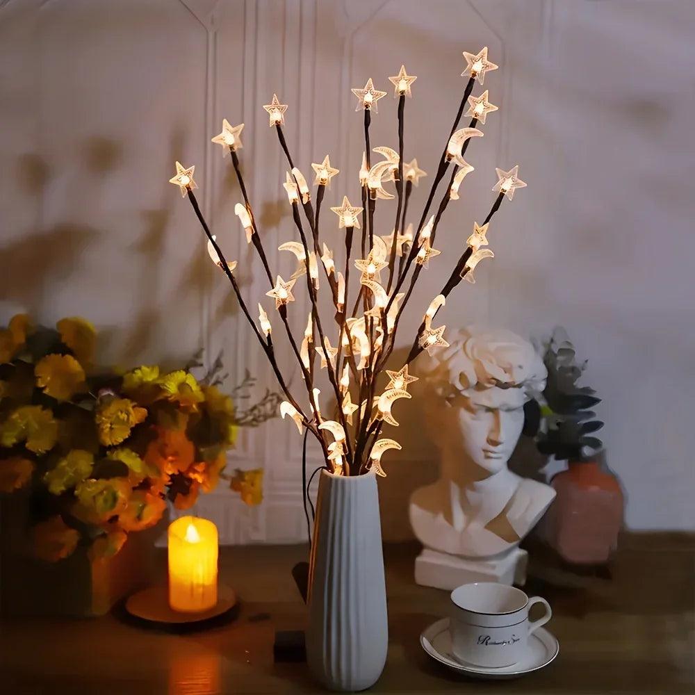 Night Light - 20 LED Plastic Branch