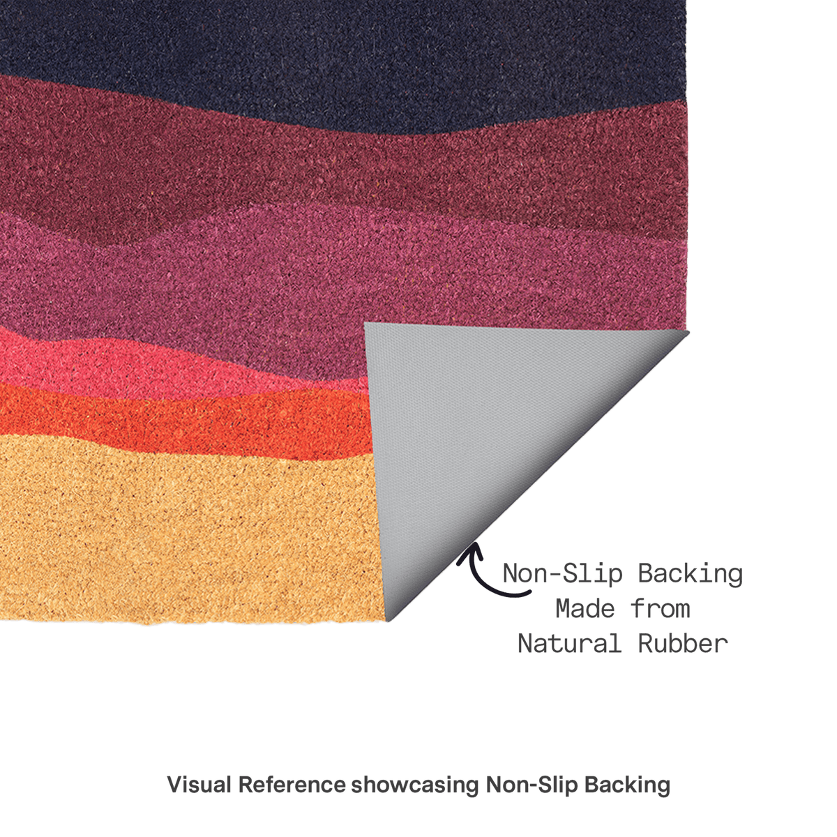 Shades of Dawn Coir Doormat