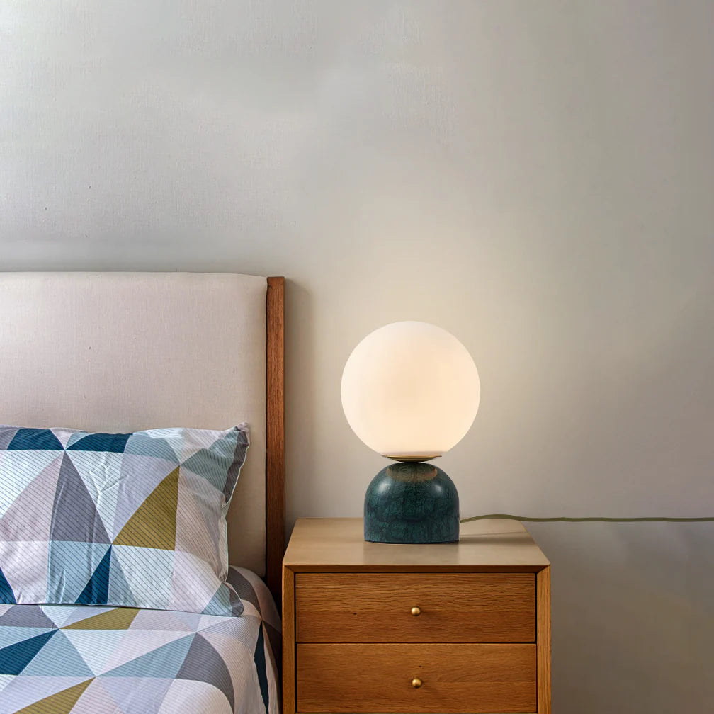 Nordic Bedside Marble Table Lamp