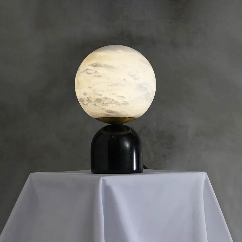 Nordic Bedside Marble Table Lamp