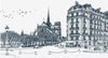 Notre Dame Winter with Artist Remarque and Chinese chop Mark (UNFRAMED) by Alexander Chen - Artman