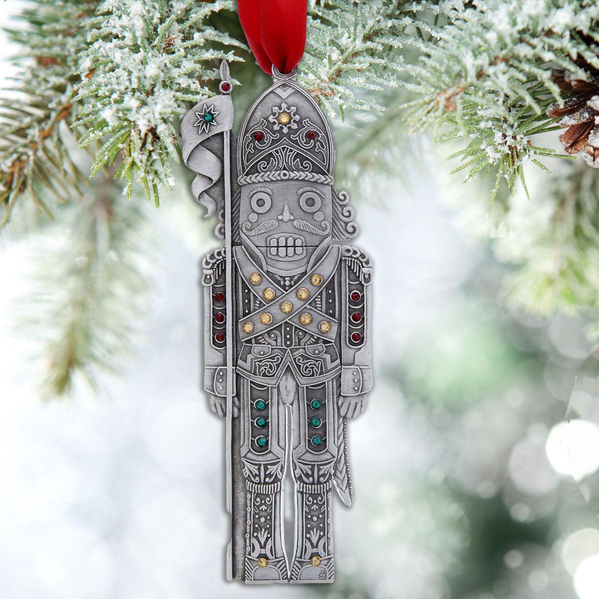The Nutcracker Knight Christmas Ornament - Aluminum