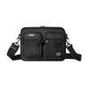 Mesh Double Pocket Crossbody Bag