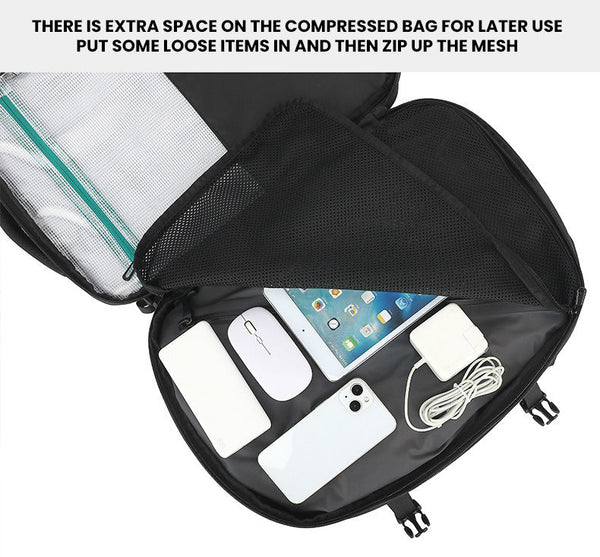 The Ytrion™ Advanced Vacuum Backpack by Camel Mountain –  45L, Fits Up To 16