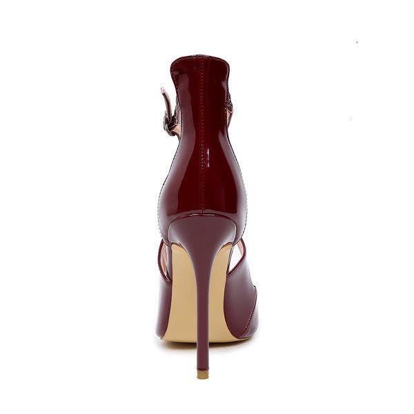 Women's Shoes Cross Strap Stiletto Heel