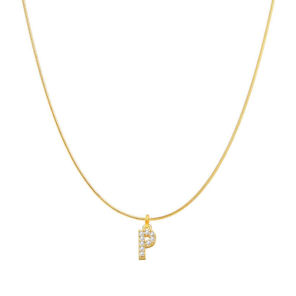 Fashion Personality Round Snake Clavicle Chain Female