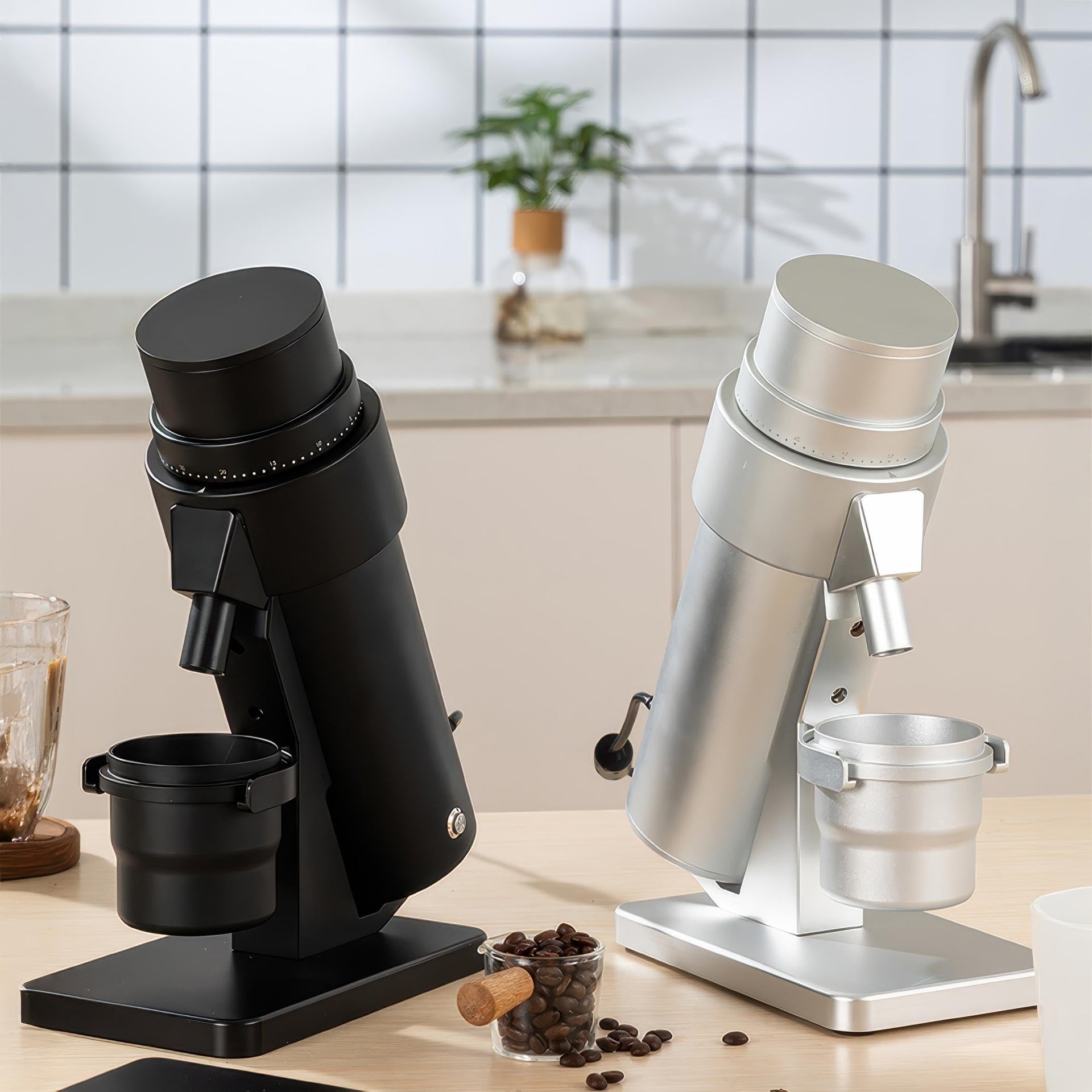 STARSEEKER Explorer Edge+ Electric Coffee Grinder — 63mm Titanium Burr