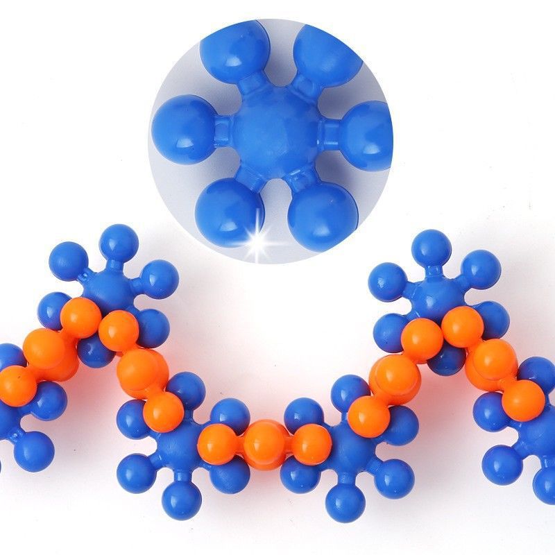 200 Pieces 3D Interlocking Building Blocks STEM Toy