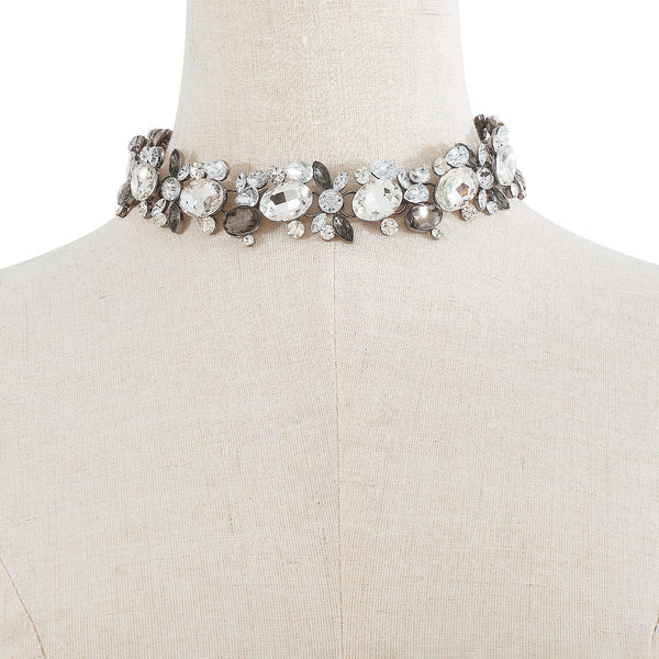Temperamental Minority Imitation Diamond Popular Necklace Light Luxury Heavy Industry Alloy Clavicle Chain