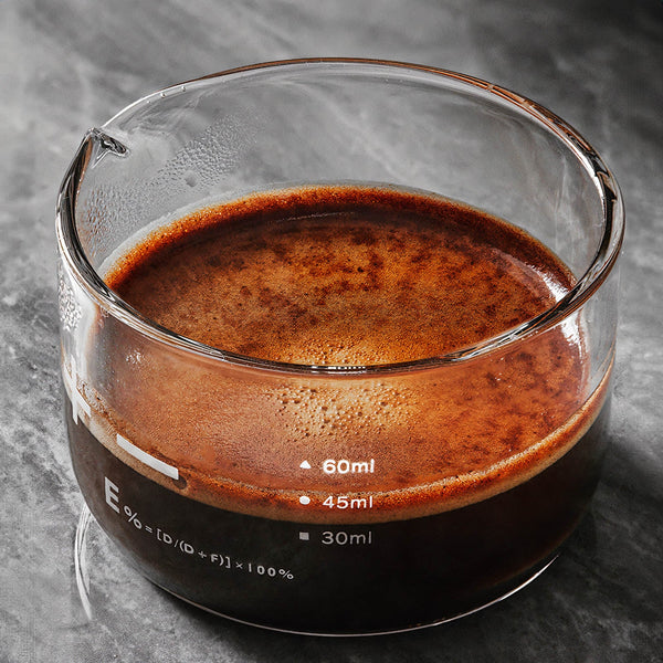 Espresso Shot Glass with Measuring Scale