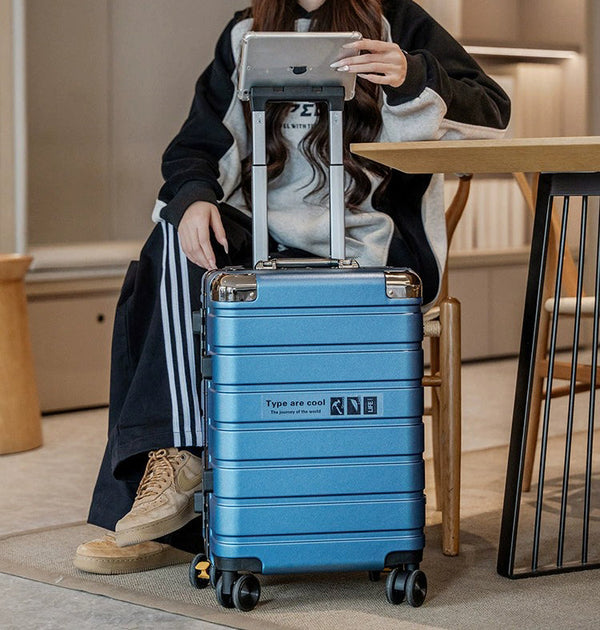 The Draynor™ Luxe Suitcase by Camel Mountain – Available in 20