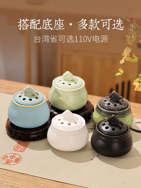 Electronic Incense Burner Electronic Burner Plug-in For Home Electric Aroma Stove Electric Agarwood Indoor Sandalwood Incense Small Incense Burner