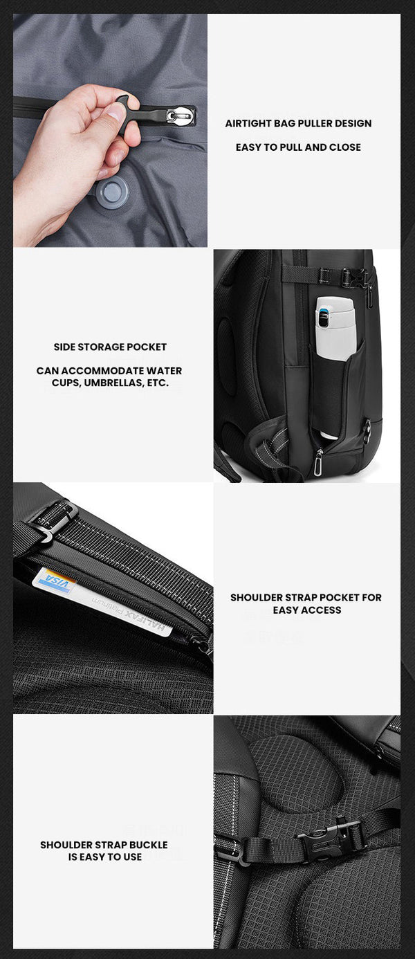 The Warrior™ Elite Backpack by Camel Mountain – 35L, Fits Up to 16