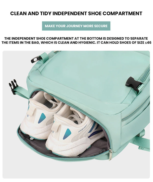 The Pyrion™ Turbo Backpack by Camel Mountain –  35L, Fits Up To 16