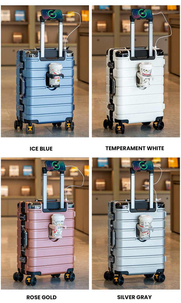 The Draynor™ Luxe Suitcase by Camel Mountain – Available in 20