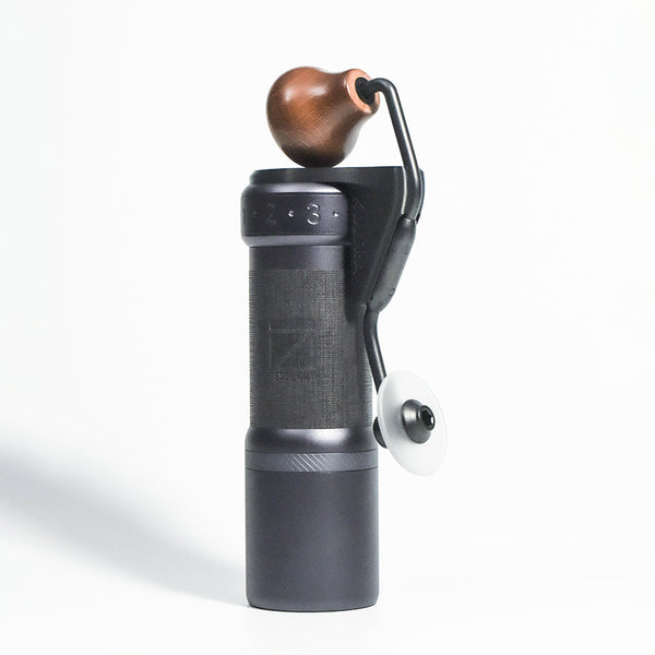 Cap and Handle Holder for Manual Coffee Grinders