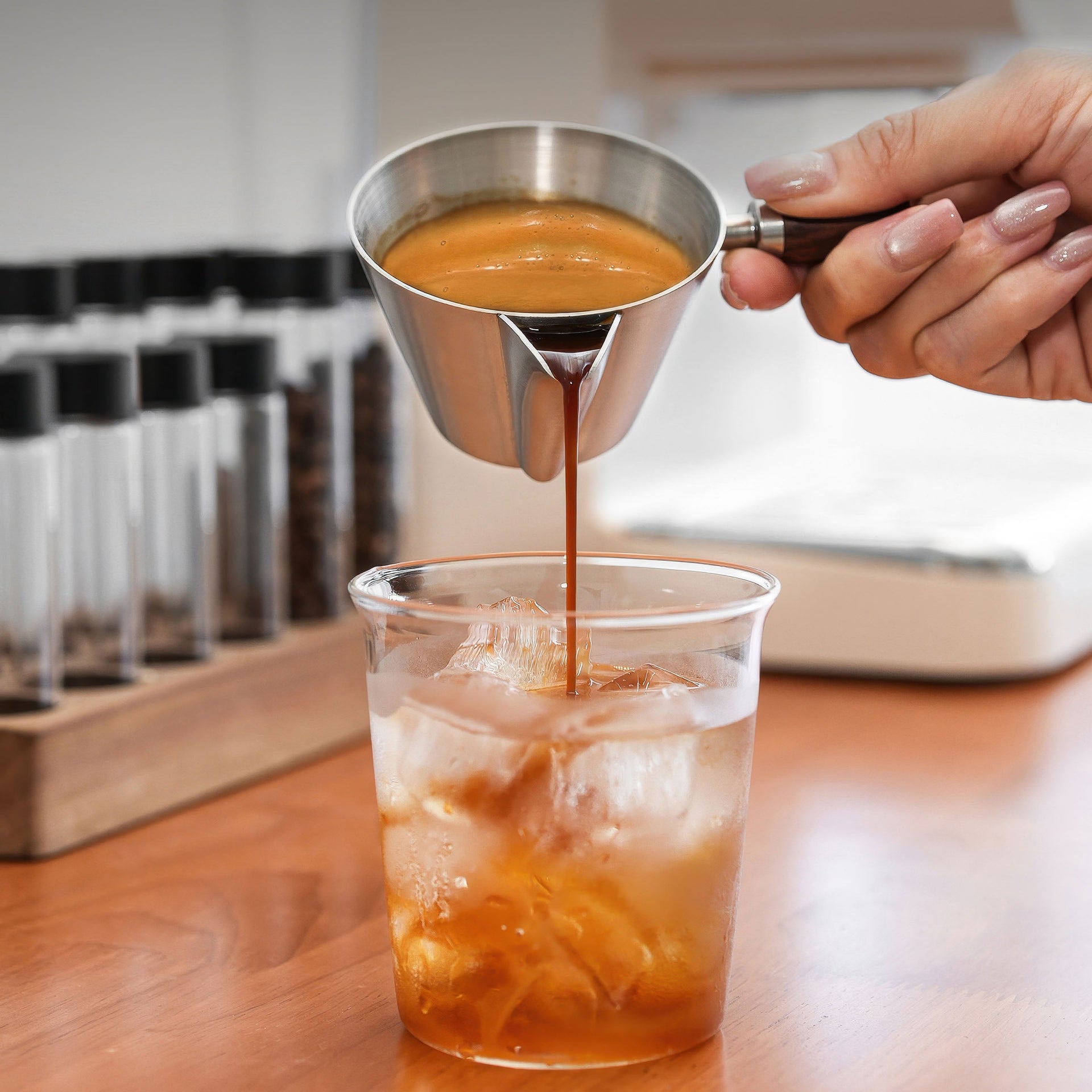 Espresso Extraction Measuring Cup