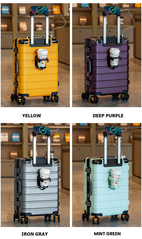 The Draynor™ Luxe Suitcase by Camel Mountain – Available in 20