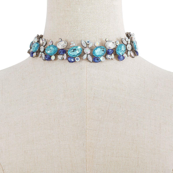 Temperamental Minority Imitation Diamond Popular Necklace Light Luxury Heavy Industry Alloy Clavicle Chain