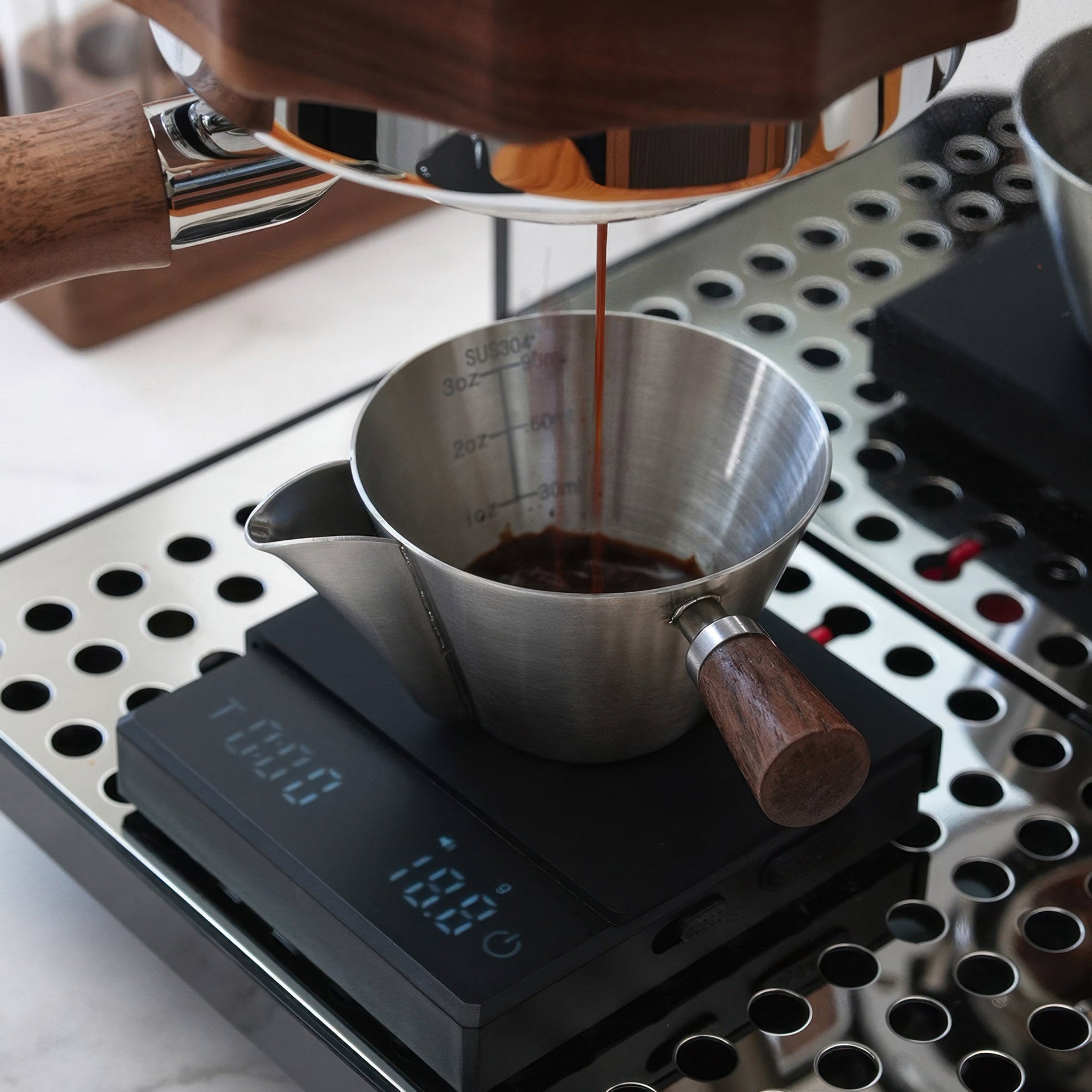 Espresso Extraction Measuring Cup