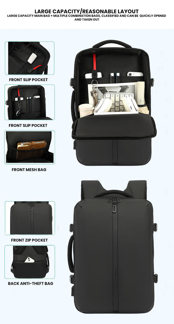 The Ytrion™ Advanced Vacuum Backpack by Camel Mountain –  45L, Fits Up To 16