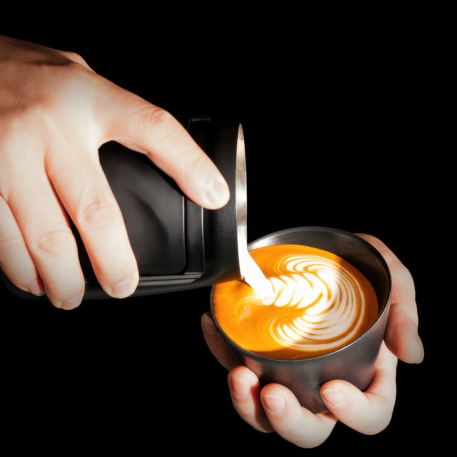 Convertible Foldable Handle Latte Pitcher