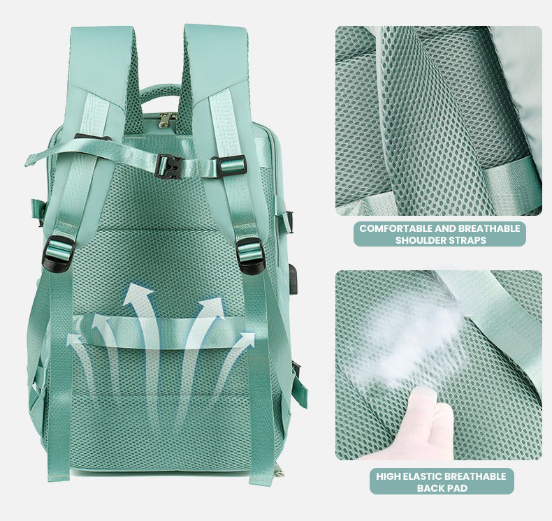 The Pyrion™ Turbo Backpack by Camel Mountain –  35L, Fits Up To 16