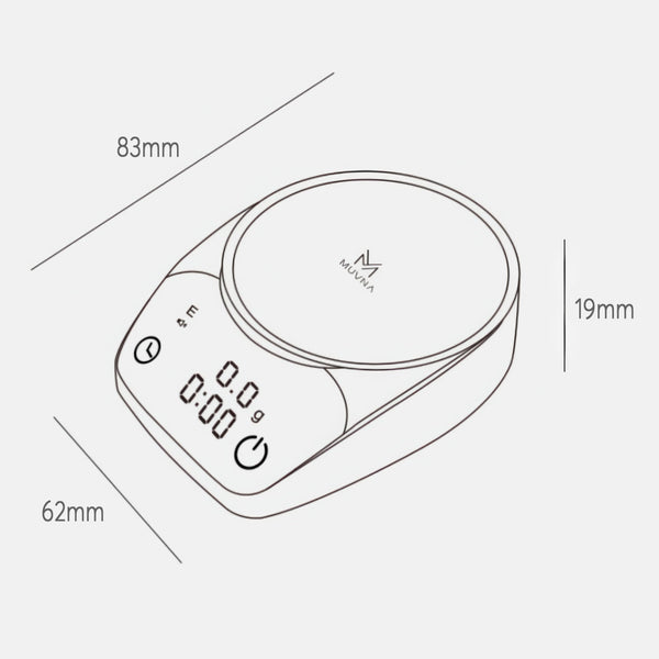 Mini Electronic Portable Espresso Scale