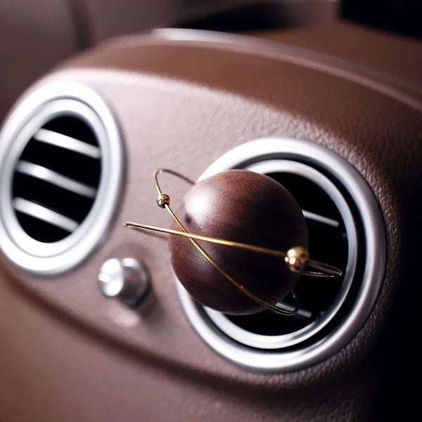 Fragrant Wood Auto Perfume Air Outlet Aromatherapy Balm Car String Life Device Planet Aroma Diffuser - Gifts for You 'n Me