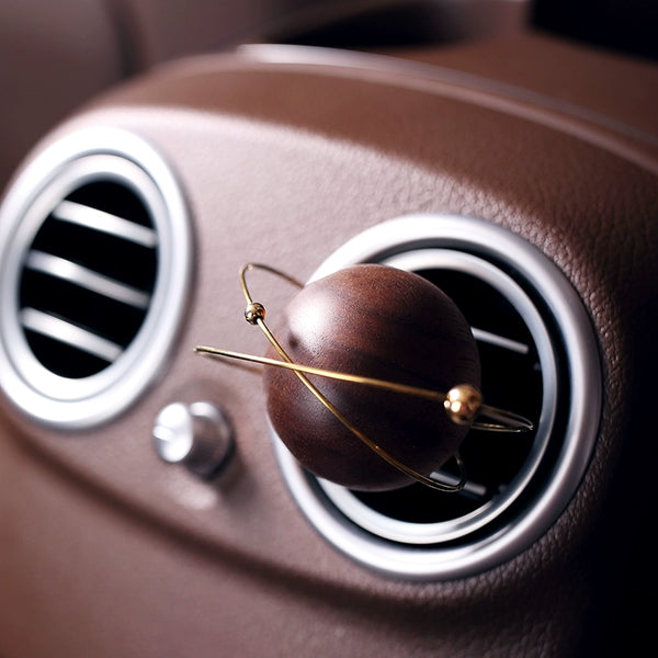 Fragrant Wood Auto Perfume Air Outlet Aromatherapy Balm Car String Life Device Planet Aroma Diffuser