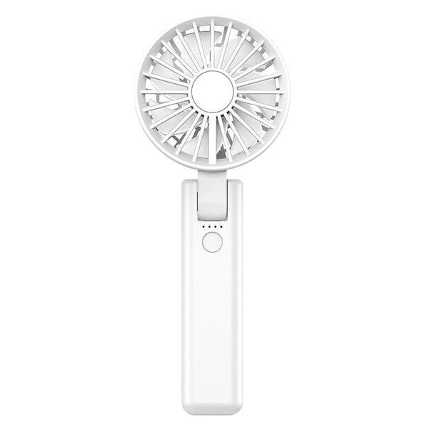 Portable Fan Mini Handheld Fan USB Rechargeable 3 Speed Personal Handheld Small Pocket Fan with Base for Indoor Outdoor Handheld Fan Mini Portable Fan Rechargeable Battery Fan Cute Design 3 Speed Dual Motors Personal Small Desk Fan with Base