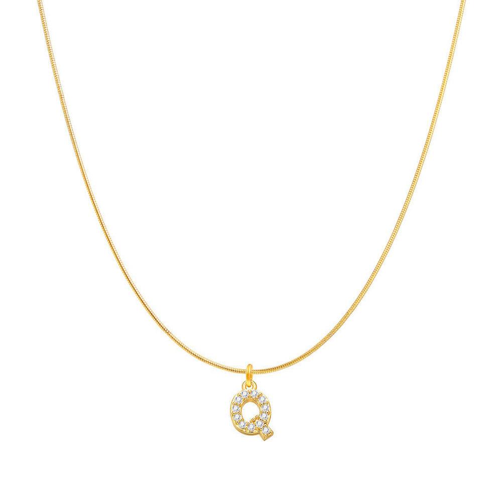 Fashion Personality Round Snake Clavicle Chain Female