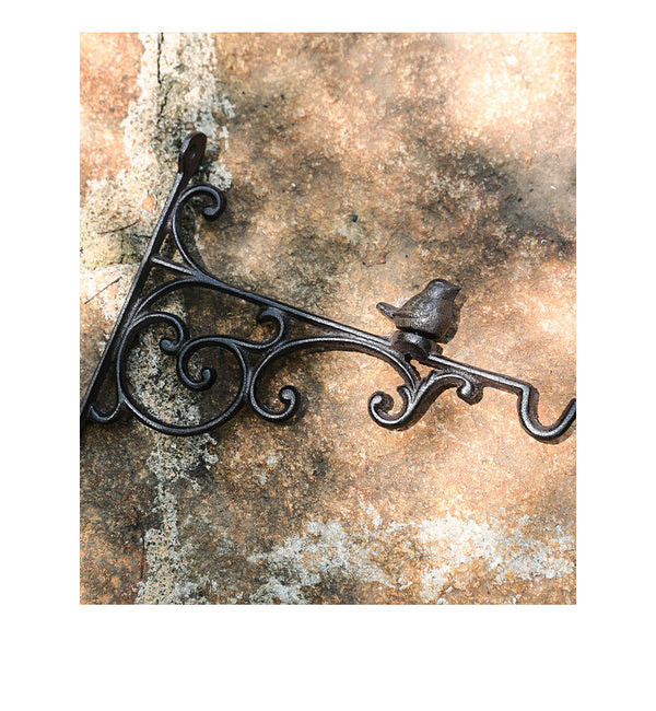 Cast Iron Bird Hook Bracket VagabondVintage