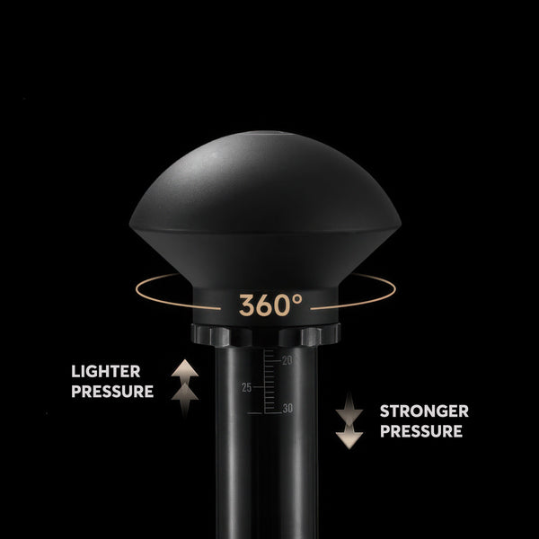 Titanium Spring-Loaded Espresso Tamper