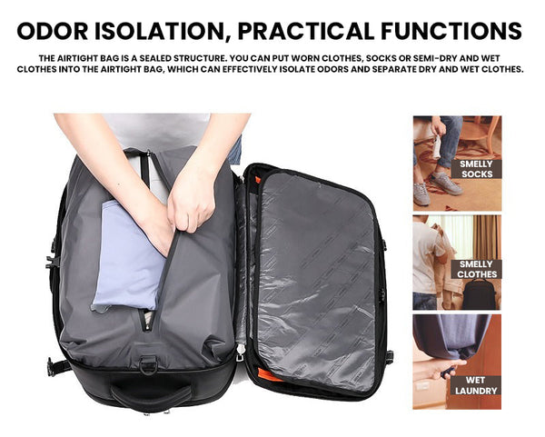 The Warrior™ Elite Backpack by Camel Mountain – 35L, Fits Up to 16