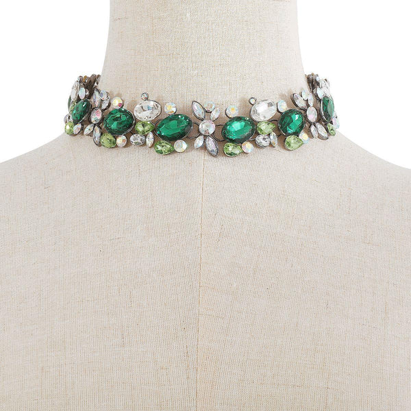 Temperamental Minority Imitation Diamond Popular Necklace Light Luxury Heavy Industry Alloy Clavicle Chain