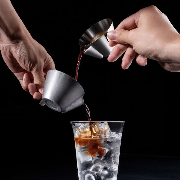 Crema-Removed Espresso Shot Cup