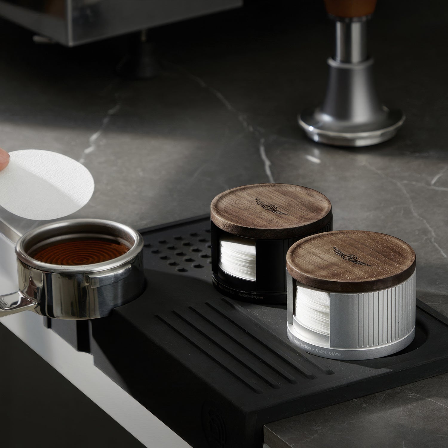 Aluminum Espresso Filter Paper Holder